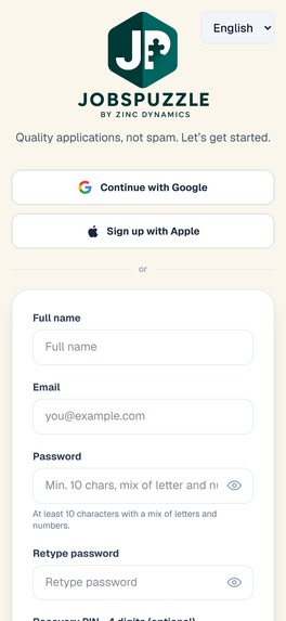JobsPuzzle — Jobs & CV Maker – screenshot 4