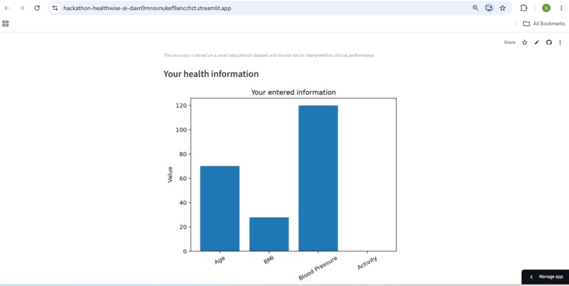 HealthWise AI – screenshot 3
