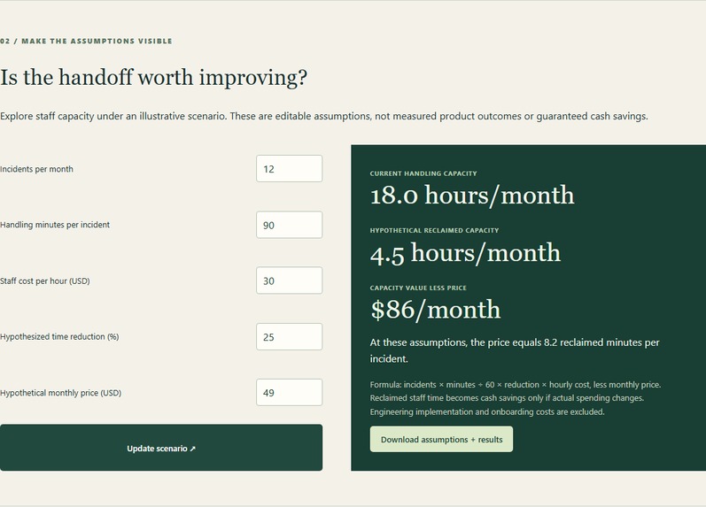 Signal Desk – screenshot 1