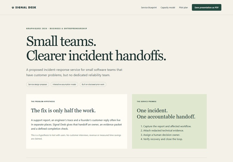 Signal Desk – screenshot 3