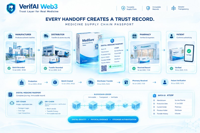 VerifAI Web3 - Trust Layer for Real Medicine – screenshot 4