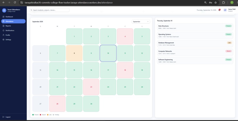 AttendIQ-Smart Attendance System – screenshot 4