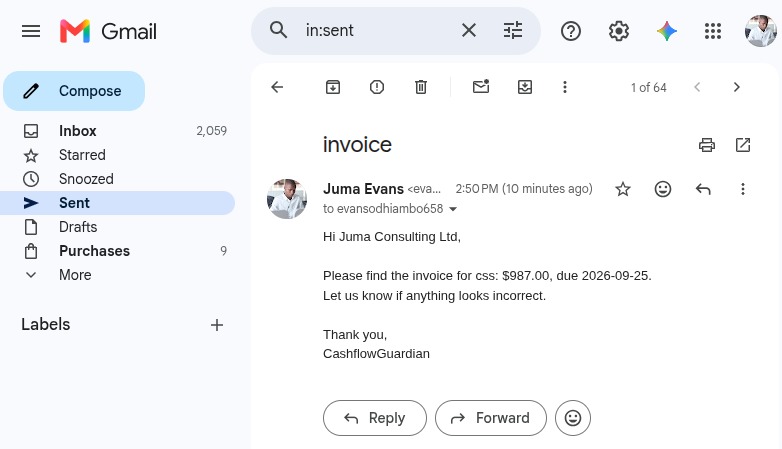 CashflowGuardian – screenshot 3