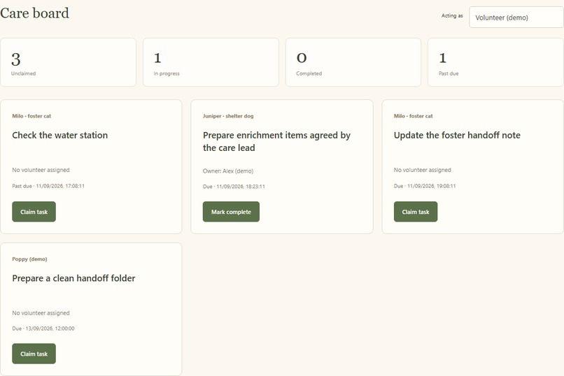 Foster Ledger – screenshot 1