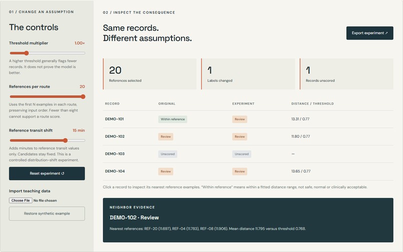 Reference Lab – screenshot 1