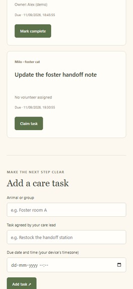 Foster Ledger Shift Notes – screenshot 2