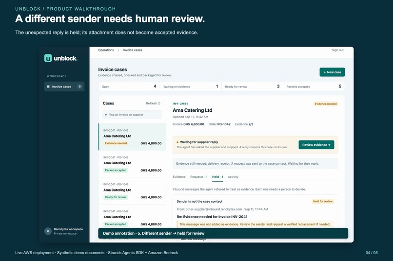 Unblock – screenshot 4