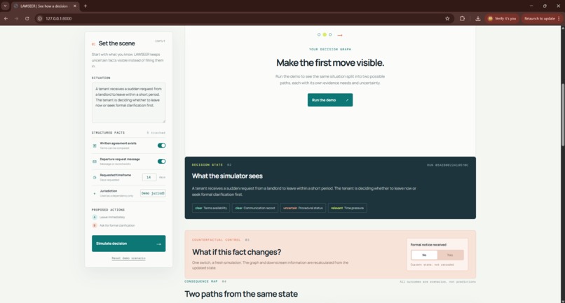 LAWSEER – screenshot 3