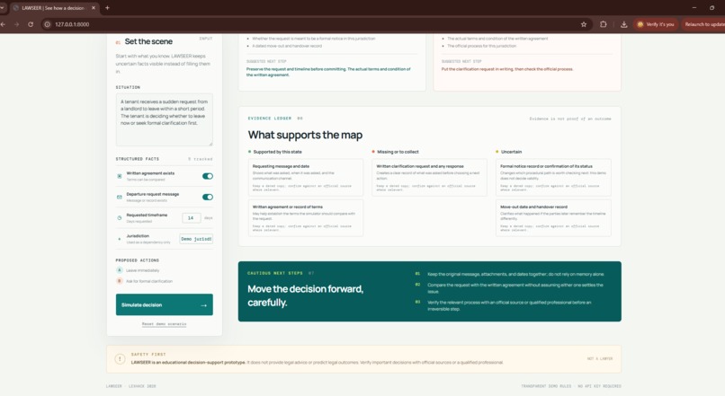 LAWSEER – screenshot 7