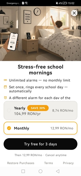 WakeKids: Remote Kids Alarm – screenshot 4