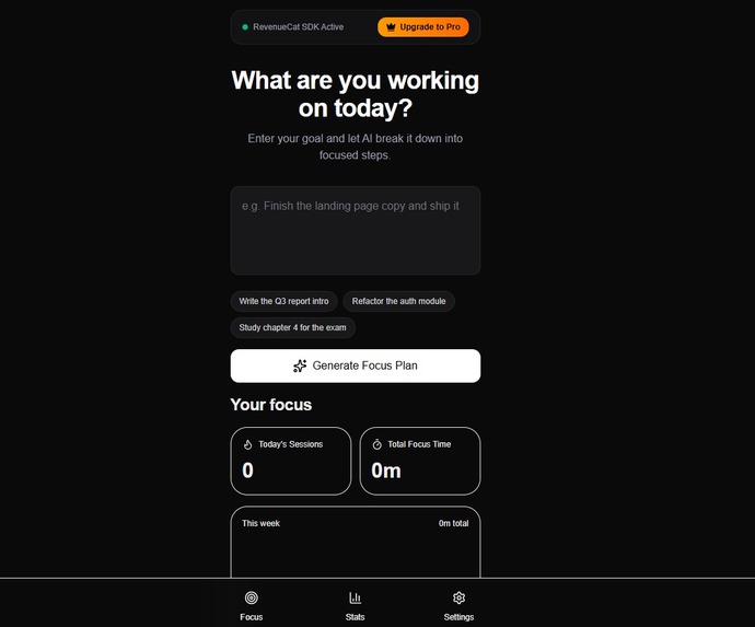Deep Focus – screenshot 1