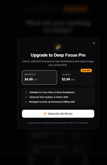 Deep Focus – screenshot 2