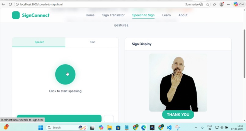 AI SIGN LANGUAGE TRANSLATER – screenshot 2