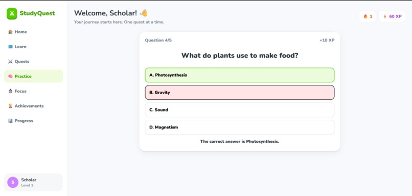 StudyQuest – screenshot 5