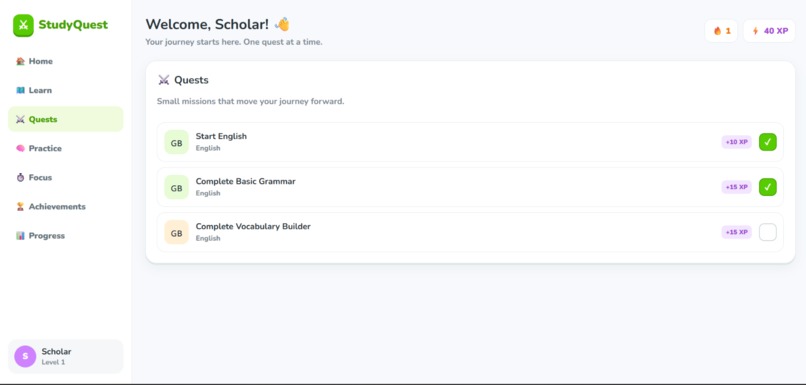 StudyQuest – screenshot 8