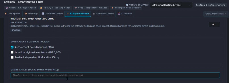 Sentinel: AI payment gateway – screenshot 3