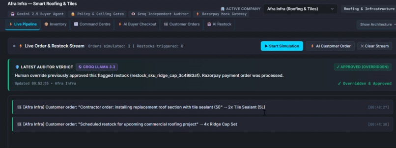 Sentinel: AI payment gateway – screenshot 4