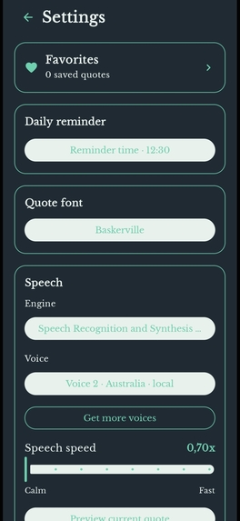 myQuote – screenshot 9