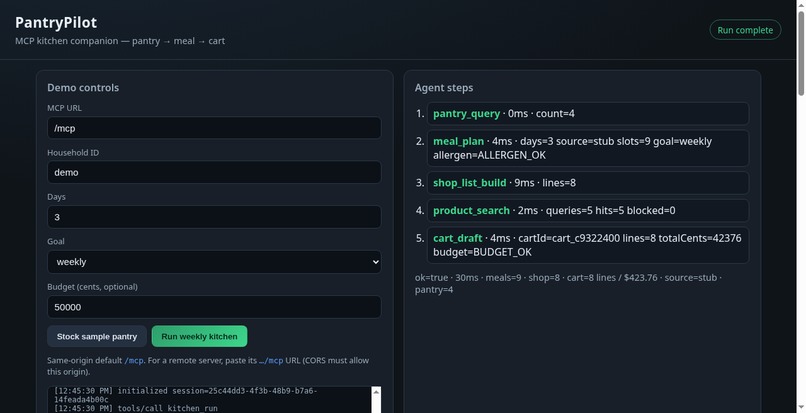 PantryPilot – screenshot 1