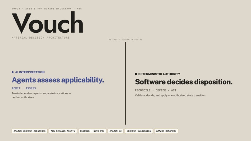 Vouch – screenshot 1