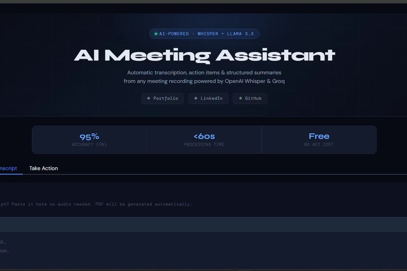 AI Meeting Assistant + CALL-E – screenshot 1