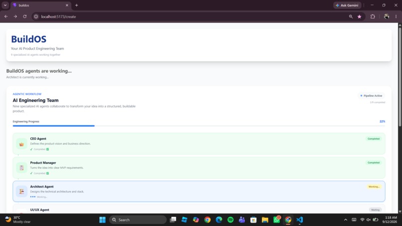 BuildOS — Your AI Product Engineering Team – screenshot 6