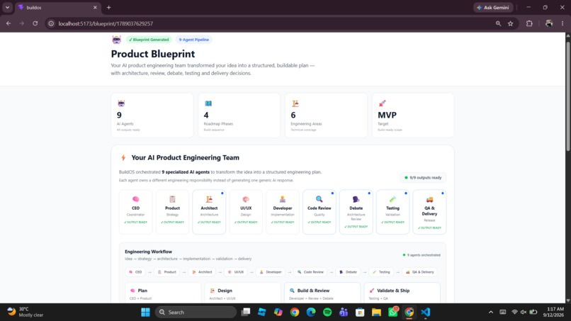 BuildOS — Your AI Product Engineering Team – screenshot 7