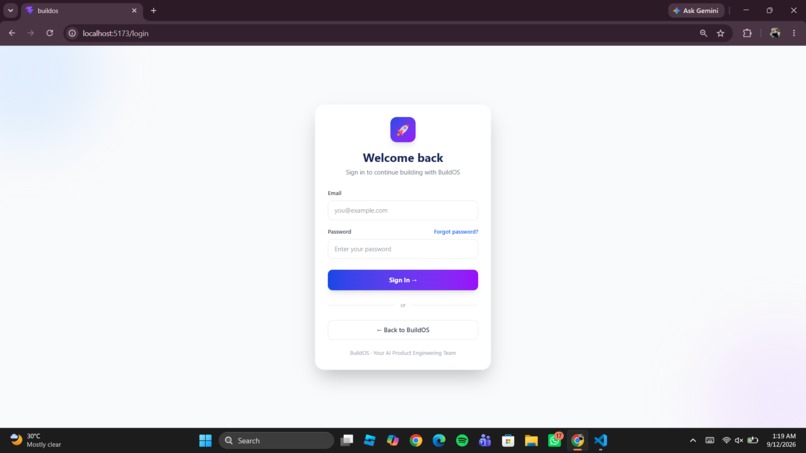 BuildOS — Your AI Product Engineering Team – screenshot 4