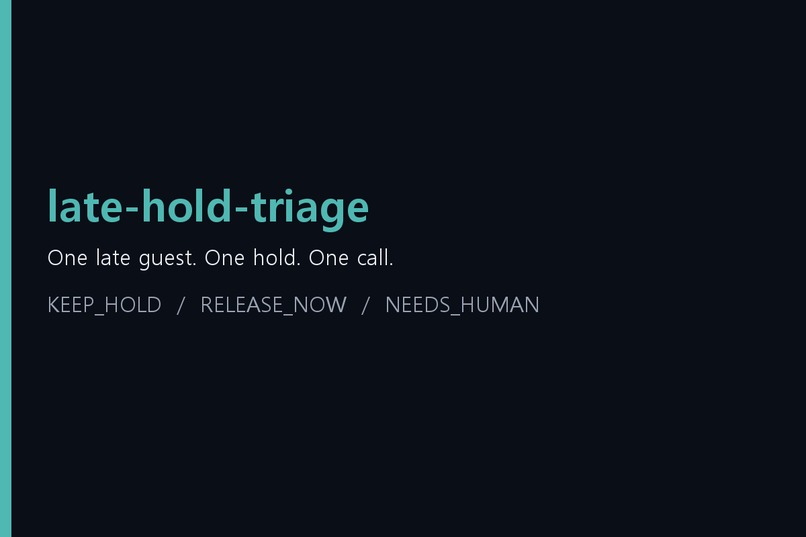 late-hold-triage – screenshot 1