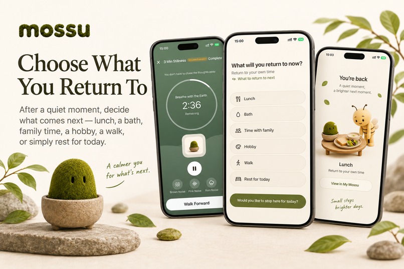 Mossu: Meditation Timer & Grow – screenshot 2