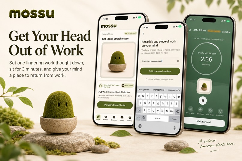 Mossu: Meditation Timer & Grow – screenshot 3
