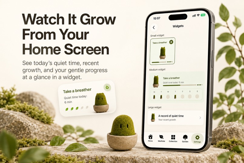 Mossu: Meditation Timer & Grow – screenshot 4
