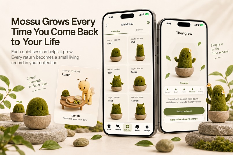 Mossu: Meditation Timer & Grow – screenshot 5