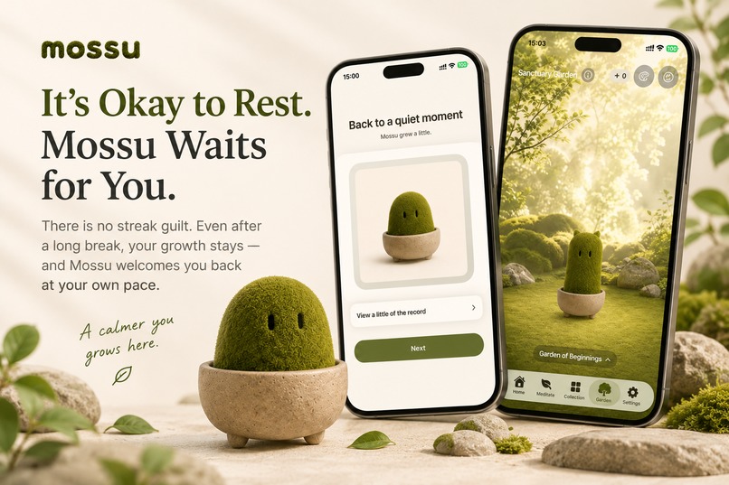 Mossu: Meditation Timer & Grow – screenshot 6