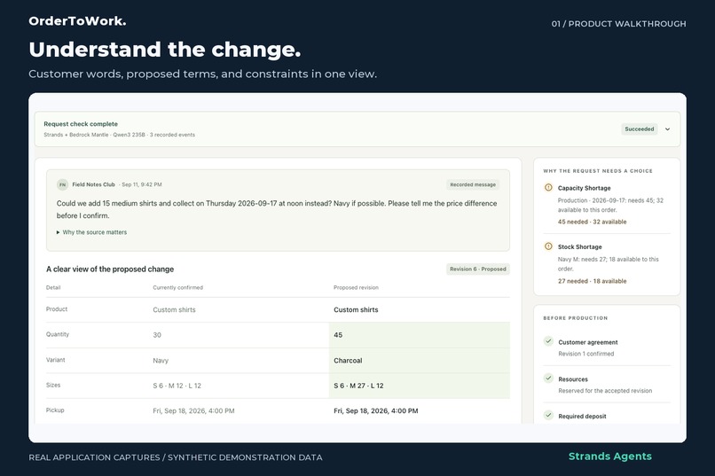 OrderToWork – screenshot 1