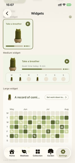 Mossu: Meditation Timer & Grow – screenshot 12