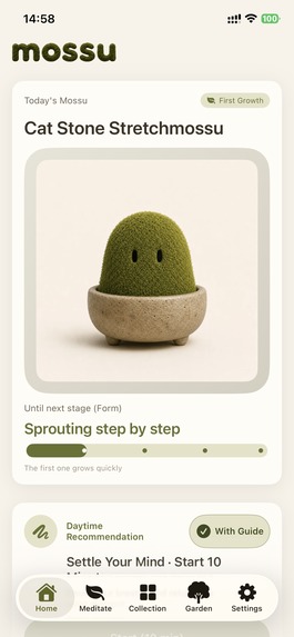 Mossu: Meditation Timer & Grow – screenshot 13