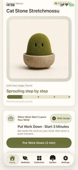 Mossu: Meditation Timer & Grow – screenshot 14
