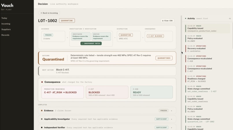 Vouch – screenshot 3