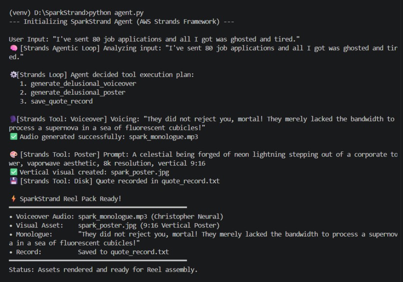 SparkStrand – screenshot 1