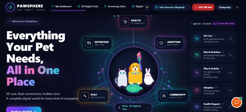 PawSphere – screenshot 1