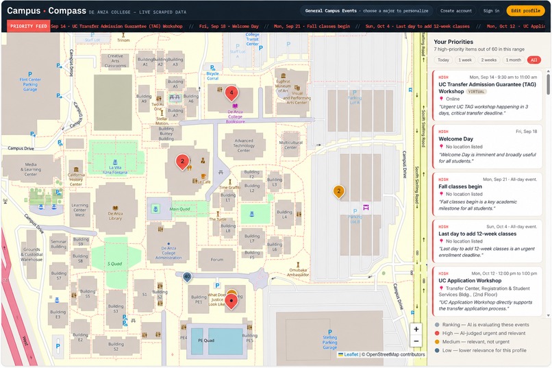 Campus Compass – screenshot 1