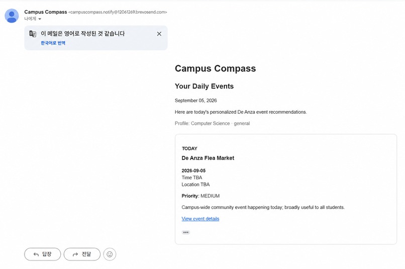 Campus Compass – screenshot 2
