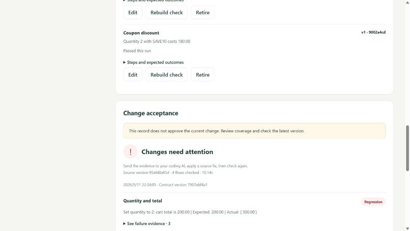 LoopCheck: Keep Every Change Honest – screenshot 1