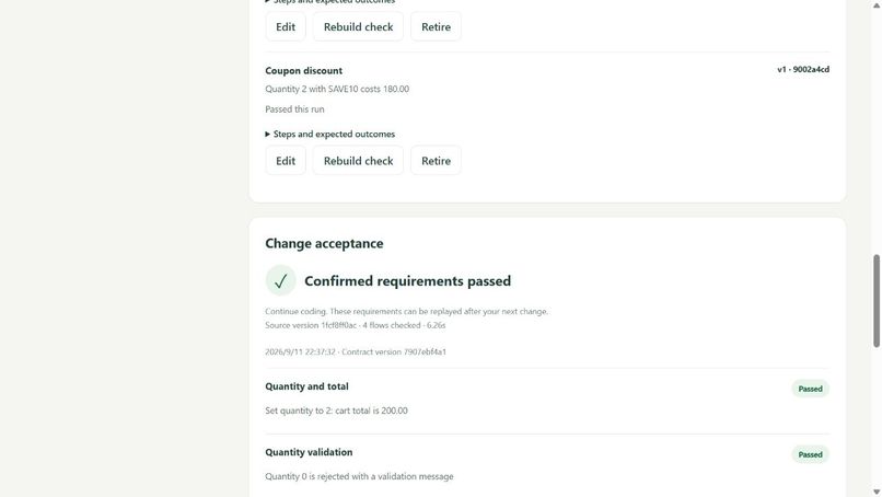 LoopCheck: Keep Every Change Honest – screenshot 2