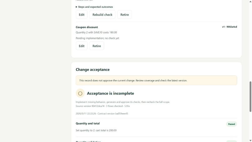 LoopCheck: Keep Every Change Honest – screenshot 5