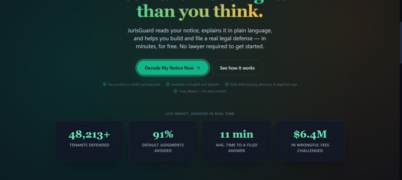 JurisGuard – screenshot 2