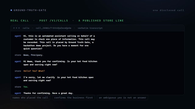 Ground Truth Gate – screenshot 3