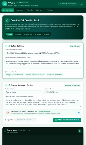CALL-E Call Center & Task Manager – screenshot 3