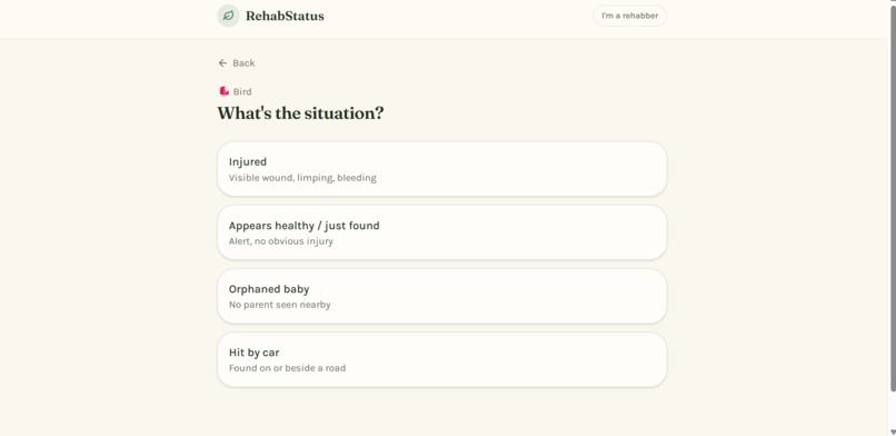 AnimalAid  – screenshot 2